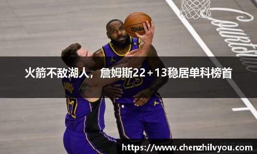 火箭不敌湖人，詹姆斯22+13稳居单科榜首